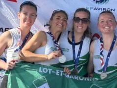 賽艇:失利後,維倫紐瓦四人成功成為法國亞軍