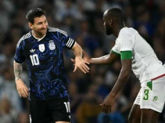 梅西的參與,阿根廷對茅利塔尼亞的無辜勝利打開了問號之門