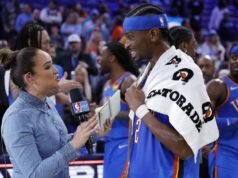 NBA 綜述:謝伊·吉爾吉斯-亞歷山大在雷霆隊獲勝中打破威爾特的紀錄