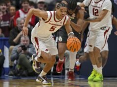 小達柳斯·阿卡夫 (Darius Acuff Jr.)(37 分),阿肯色州擊敗俄克拉荷馬州