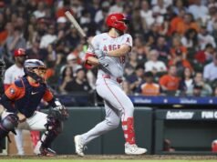 麥克特勞特再次深入,天使隊擊敗太空人隊