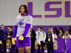 2026 年 NFL 聯合 QB-WR 獲勝者:路易斯安那州立大學 (LSU) 的賈維恩·托馬斯 (Javion Thomas) 和阿拉巴馬州的泰·辛普森 (Ty Simpson) 是上升最快的球員