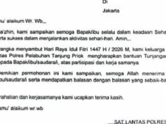 警察局長表示,丹絨不碌警方向交通業者發出令人興奮的信函,要求提供 THR