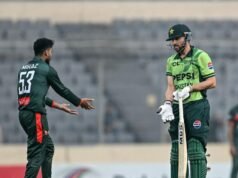 潘基文 vs 帕克,第二次 ODI:薩爾曼·阿里·阿加 (Salman Ali Agha) 在爭議性的出局後呼籲“運動員精神”