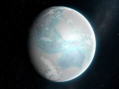 雪球地球的液態海洋沉到遠低於冰點