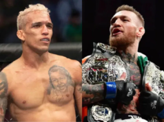 在馬克斯霍洛威 (Max Holloway) 在 UFC 326 贏得 BMF 冠軍爭奪戰後,查爾斯奧利維拉 (Charles Olivera) 與康納麥格雷戈 (Conor McGregor) 對陣?