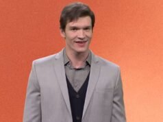 康納·斯托里在《週六夜現場》小品中嘲笑艾米·漢莫的食人醜聞。