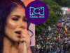 亞歷克莎·托雷斯 (Alexa Torres) 在波哥大發起了一場反對 RCN 的大型集會 – Publimetro Columbia