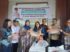 廖內群島省政府放行800公斤魚類出口至澳大利亞