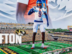 密蘇裡足球招募重置:賈巴里·洛夫頓被低估