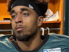 退休的賈爾·亞歷山大在從未為費城效力後,向老鷹隊返還了六位數的薪水。