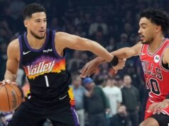 NBA綜述:公牛隊力壓太陽隊,取得三場比賽中的第二場勝利