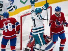 塞萊布里尼梅開二度幫助鯊魚隊擊敗加拿大隊