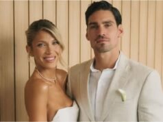 Cande Ruggeri 和 Nico Maccari 的婚禮:模特兒和出席的名人的眼淚