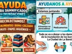 聖地牙哥居民的團結之心:他們組織募款來幫助受洪水影響的人們