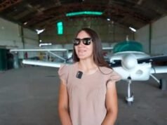 Delfina Cuba,一位將飛行熱情轉化為一門學科的年輕女性