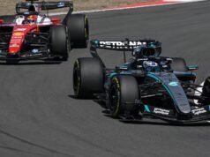 佛朗哥·科拉平托 (Franco Colapinto) 在中國大獎賽衝刺賽中獲得第 14 名,喬治·拉塞爾 (George Russell) 獲勝