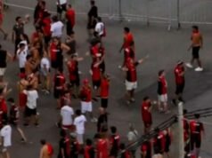 紐維爾老男孩在經典賽後燃燒:鎮壓、橡皮子彈和大規模破壞