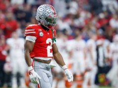 由於擔心疑似「退化性」損傷,Caleb Downs 的最新報告已引起所有 32 支 NFL 球隊的注意。