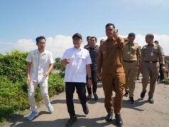 協調部長 Julhas 協助申請興建 Jepara-Demak 大橋的援助