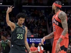 猛龍隊對鵜鶘隊的懶散反應象徵著最近的掙扎