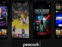 Peacock 應用程式提供垂直 NBA 影片和 Jeopardy 遊戲