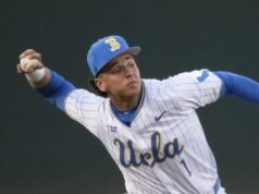 加州大學洛杉磯分校頂級棒球隊三場橫掃排名球隊