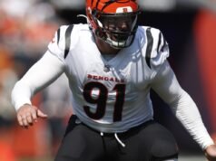 孟加拉虎衝鋒特雷·亨德里克森成為自由球員,成為熊隊的潛在目標