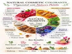 天然化妝品著色劑市場規模將達712億美元