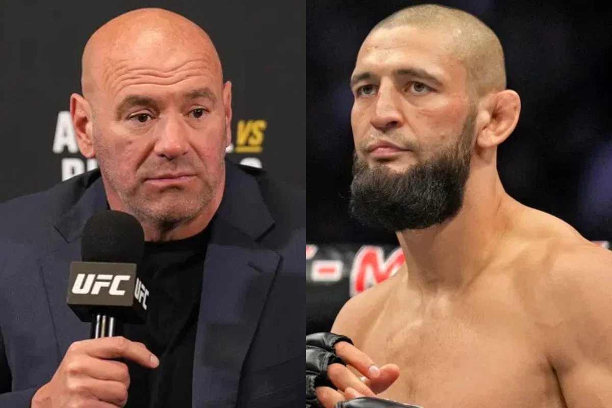 達納懷特 (Dana White) 對 UFC 328 之前與 RAF 簽約的 Khamjat Chimaev 做出反應