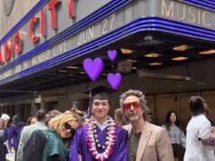 凱特哈德森 (Kate Hudson) 在兒子畢業典禮上與前男友克里斯羅賓遜 (Chris Robinson) 重聚時,分享了一張她所有孩子的罕見照片