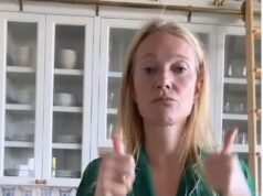葛妮絲派特洛 (Gwyneth Paltrow) 對粉絲烘烤她「噁心」的乳製品替代品的搞笑回應。
