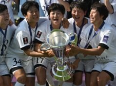 朝鮮內鄉女子足球俱樂部奪得亞洲女子冠軍聯賽冠軍