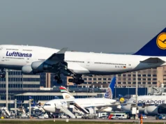 漢莎航空波音 747 航班受到炸彈威脅
