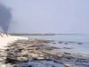浮油到達伊朗波斯灣的原始島嶼
