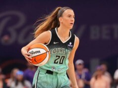 Liberty G Sabrina Ionescu(後衛)出局對陣週三