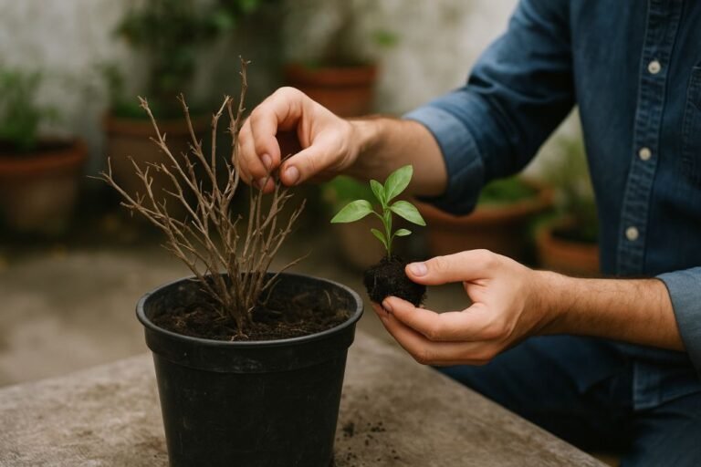 恢復明顯死亡植物的有效策略