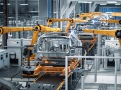 4月份汽車產量成長8%,使我們得以挽回去年的跌幅