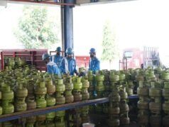 Pertamina 在宰牲節假期期間向東爪哇省增加了 150 萬個 3 公斤液化石油氣鋼瓶