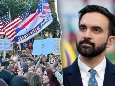 抗議者呼籲彈劾馬姆達尼,表達了對反猶太主義的擔憂
