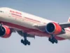 印度航空從德里飛往舊金山的航班,波音 777 掉頭