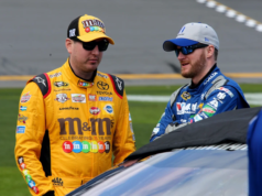 小戴爾 (Dale Jr.) 透露凱爾布希 (Kyle Busch) 計劃在旅行前一天出人意料地首次亮相