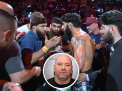 達納懷特 (Dana White) 在魯西卡拉諾 (Rousey-Carano) 與阿爾曼查魯基安 (Arman Tsarukyan) 鬥毆後,將傑克保羅 (Jake Paul) 評為 UFC MVP