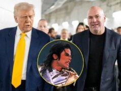 達納懷特 (Dana White) 以醜陋的邁克爾傑克遜為藉口,為唐納德特朗普 (Donald Trump) 辯護,使其免受嚴重指控