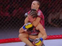 女友在病毒式情侶 MMA 比賽中為男友辯護,球迷嘲笑無 UFC 的周末瘋狂