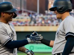 這位前洋基隊球星在 34 歲時突然宣布退役,在美國職棒大聯盟 (MLB) 打了 10 個賽季後