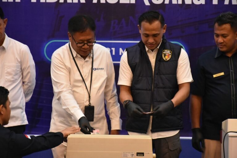 Botasupal Kepri 銷毀了 5,454 張假盧比紙幣