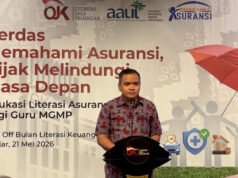 OJK 和 AAUI 馬辰為經濟學教師提供保險知識