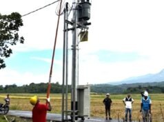 PLN 為恩加達縣偏遠地區供電