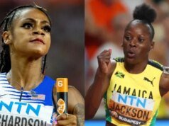 沙卡里·理查森 (Shaqari Richardson) 和謝麗卡·傑克遜 (Sherika Jackson) 鑽石聯賽廈門複賽的賭注超過 10,000 美元